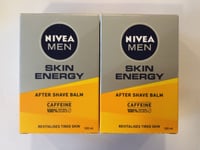 Nivea Men Skin Energy After Shave Balm 2 x 100ml