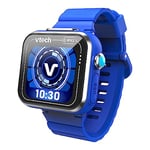 VTech KidiZoom Smart Watch MAX en bleu – Montre pour enfant avec double appareil photo pour photos et vidéos, nombreux jeux, fonctions variées, etc. – Pour enfants de 5 à 12 ans