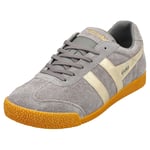 Gola Harrier Mirror Womens Ash Gold Classic Trainers - 3 UK