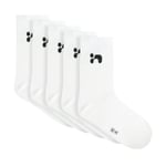 Name It Laris 5 pack sokker til barn, White