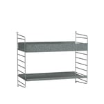 String - Utomhus hyllsystem D galvaniserad - Hyllor och hyllsystem - Nils Strinning - Silver - Metall