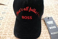 New Hugo Boss unisex Looney Tunes Bugs Bunny black limited rare baseball hat cap