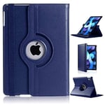 Apple iPad Air 5 M1 2022 housse bleue rotative 360 degres - Neuf