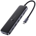 Syncwire USB-C Hub, 8 in 1 USB C Hub to HDMI 4K, USB-C 3.0 and USB-A Data Ports, 1 USB C Port, 2 USB 3.0, 1 USB 2.0, 100W PD Charging, SD/TF Card,for MacBook/ Pro/ Air /iPad Pro/Type-C Laptop