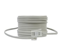 Ornin BT Plug to RJ11 Telephone Cable (10 Meters, White)