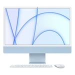 iMac 24" M1 2021 (Apple M1 8-Core, 16 GB RAM, 2 TB SSD, 8-Core) Blue | Mycket Bra