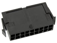 Kontakthus Micro-Fit hane 2x9p 3mm