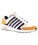 K-Swiss Mens Vista Trainers - White Leather (archived) - Size UK 7
