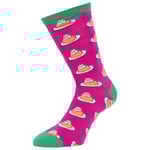 Nordic Souvenir Swedish Fika Semla Strumpor Rosa 40-45