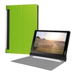 Lenovo Tab 3 Plus 10 PU leather flip case - Green Grön