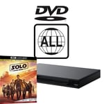 Sony Blu-ray Player UBP-X800 MultiRegion for DVD inc Solo - A Star Wars Story 4K