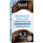 Biozell Nordic Color Permanent Hair Color Warm chocolate 6.3