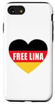 iPhone SE (2020) / 7 / 8 Free Lina Freedom For Lina German Flag Heart Graphic Case
