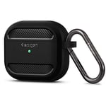 Spigen Apple AirPods (3rd Gen) Rugged Armour Case - Matte Black - Protect your AirPods (3rd Gen) in style
