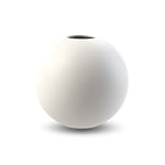 Cooee Design Ball Vase 10cm White