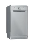Indesit Slimline Df9E1B10Suk Freestanding Dishwasher - Silver