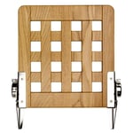 Essem Design Jaxon folding chair grid squares oak