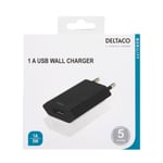 Deltaco USB Väggladdare - Vit
