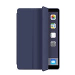 Läderfodral med ställ, iPad Air 2, blå