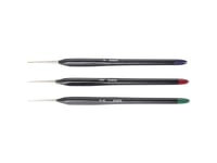 Zahn Pinsel E10710-15 Pensel Til Modelbygning Rødmår 3 Dele