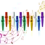 12 st Metall Kazoo Instrument Metall Kazoo Kazoo Membran