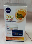 NIVEA Q10 ENERGY Glow & Recharge Set 1x  50ml Day Cream & 1x 50ml Night Cream