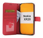 New Standcase Wallet Nokia XR20 (Röd)