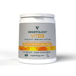 Vegetology VitD3 Vegan Vitamin D3 1000 IU - 60 Tablets