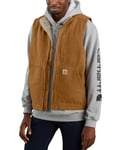 Carhartt Washed Duck Lined Mock Neck Carhartt Brown
