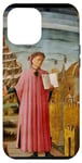 Coque pour iPhone 13 Pro Max Dante Divine Comédie par Domenico Michelino 1456 Florence