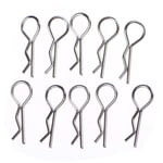 10pcs/set Rc Body Shell Clips Pins For 1/8 1/10 Scale Model Car 0
