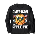 Cute American as Apple Pie shirt For Men Women Kids Long Sleeve T-Shirt