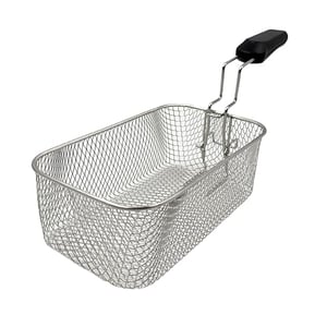 Panier à Friture Inox Pour Friteuse électrique - Idéal Barbecue Et Cuisine Quotidienne