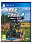 Giants Software GmbH Farming Simulator 22 Platinum Edition PS4