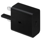 Official Genuine Samsung Galaxy Tab A9 A9+ 15W Fast Charger Plug Only Black
