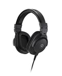 Yamaha HPH-MT5 Studio Headphones - Foldable monitor headphones with 3m cable and 6.3mm standard stereo adapter plug, black