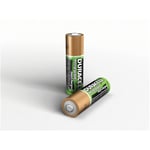 Rechargeable 2500mAh HR6 AA (LR6), 2-pack