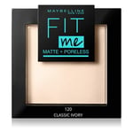 Maybelline Fit Me! Matte + Poreless 120 Classique Ivoire 9g