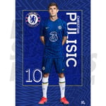 Be The Star Posters Chelsea FC Pulisic Headshot 21/22 Poster A3 - Officially Licensed Product