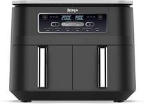 Ninja Foodi Dual Zone Digital Air Fryer, 2 Drawers, 7.6L, 6-In-1, Uses No Oil, A