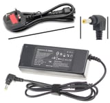 75W AC Adapter Charger for Toshiba Satellite C850 C50 C55 C660 C660D C650D C850D L750 L300 L500 C650 PA3917U-1ACA ;Satellite Pro A200 A210 A300 Series PA-1750-59 UK Laptop Power Supply Cord 19V 3.95A