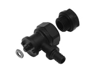 Kan-Therm Ppsu Push Krananslutning Med Kort Plastplugg 18X2,5 G1/2" - 9017.020