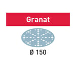 FESTOOL Slibepapir STF D150/48 GRANAT (K400)