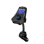 M7 Car Bluetooth USB Car Charger MP3 Player FM Transmitter  - Black