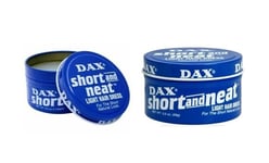 Dax Wax Short And Neat Light Hair Dress 3.5oz 99g ( Pack of 2 )
