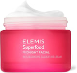 Elemis Superfood Midnight Facial & Facial Oil, Nourishing Prebiotic Night Treat