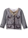 Rubies Little Tees Faux Real Toddlers Houndstooth Jacket