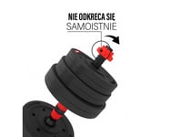 Sgp30 Composite Barbell And Dumbbells Set 30 Kg Hms