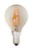 Jotex Filament dekorationslampa LED dimbar klot E14 4W ø 45 mm amber Amber