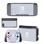 Autocollants pour Nintendo Switch, pour Console et manette Joy-Con, violet, rose pur